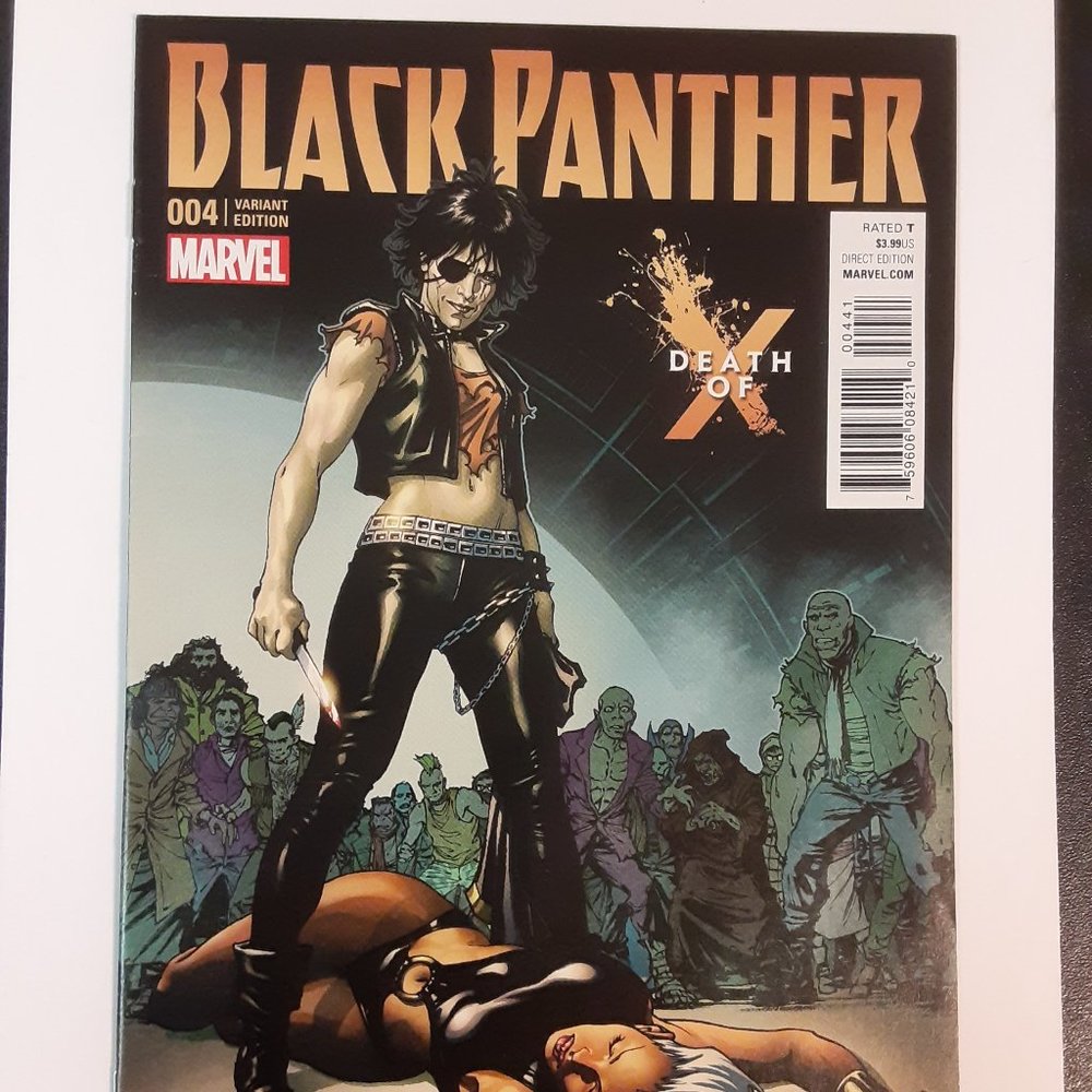 BLACK PANTHER #4 (2016) (W)BY TA-NEHISI COATES VARIANT COVER BY DAVID YARDIN